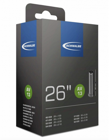 Slang 26tum MTB Bilventil Schwalbe